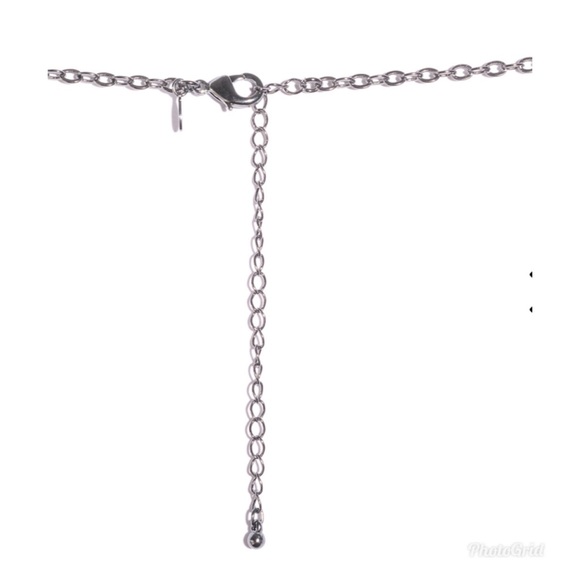 Simulated Silver Sapphire, Austrian Crystal - Picture 3 of 5